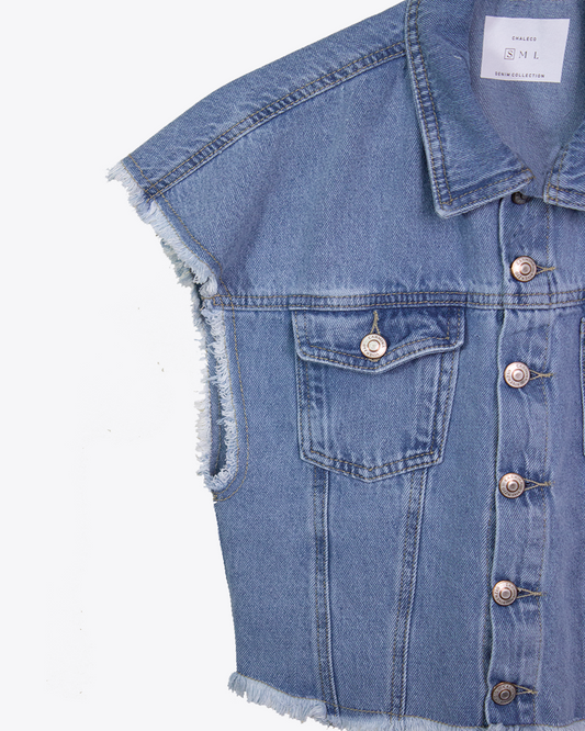 Chaqueta Denim Ripped