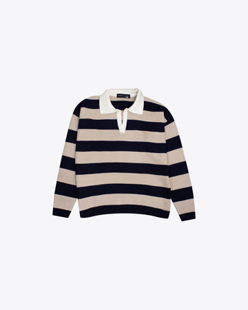 Sweater Allison Nude/Blue