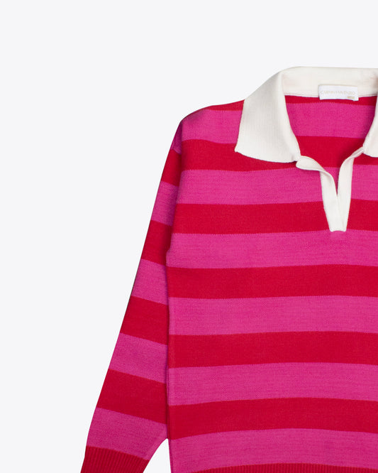 Sweater Allison Red/Pink