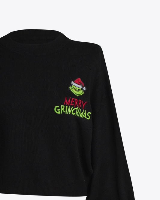 Sweater Grinch era black