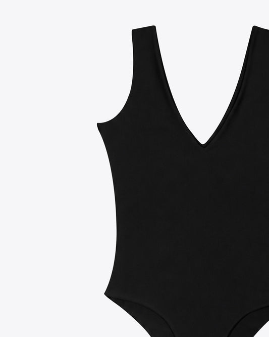 Body V-Neck Black