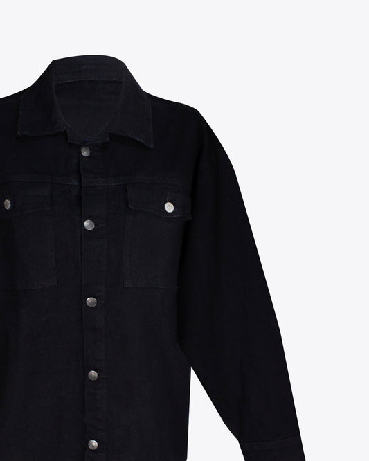Camisa Denim Black